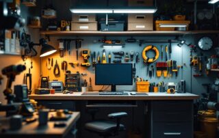 Organiza tu banco de trabajo para mayor eficiencia