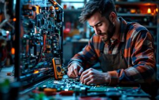 Diagnóstico de MOSFET en TV LED