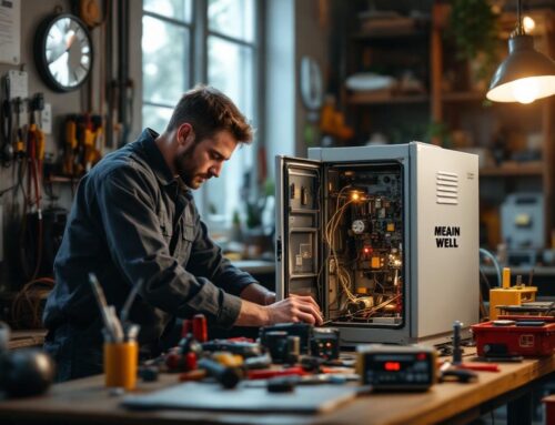 Guía Completa para Reparar Fuentes Mean Well