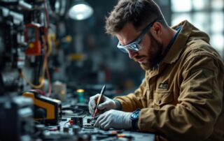 Pruebas de continuidad a tierra en soldadores