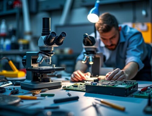 Cómo elegir un microscopio digital o trinocular en el taller